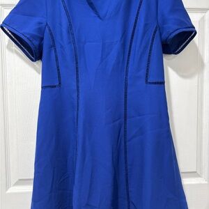 Banana Republic Blue Midi Dress